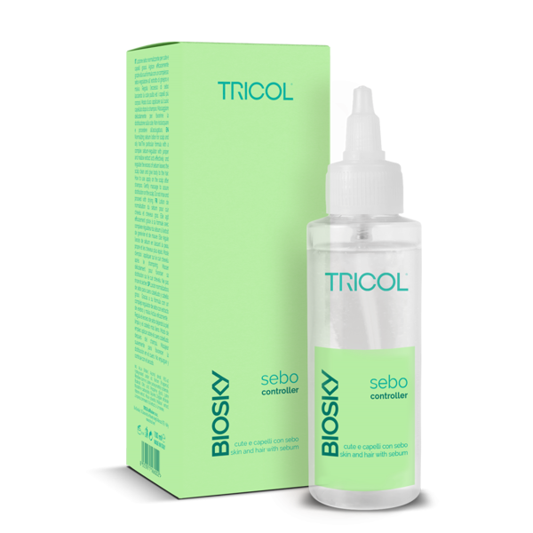 BIOSKY Sebo Controller losjonas riebiai galvos odai ir plaukams, 100 ml