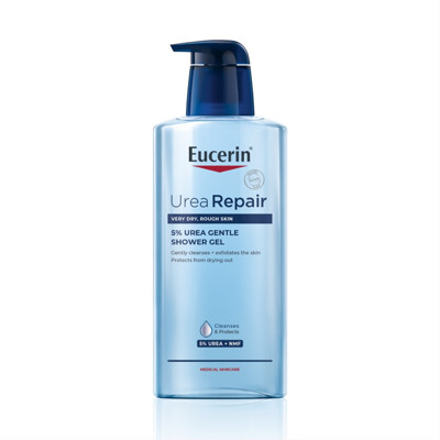 EUCERIN UREAREPAIR 5% UREA, švelnus dušo gelis, 400ml paveikslėlis