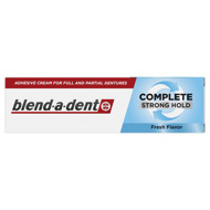 BLEND-A-DENT COMPLETE STRONG HOLD FRESH FLAVOR, Fiksuojamasis dantų protezų kremas, 47g paveikslėlis