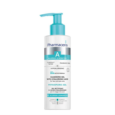 PHARMACERIS A,PHYSIOPURIC GEL, gelis prausimuisi, 190ml paveikslėlis