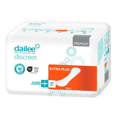 DAILEE DISCREET PREMIUM EXTRA PLUS, paketai, 10vnt. paveikslėlis