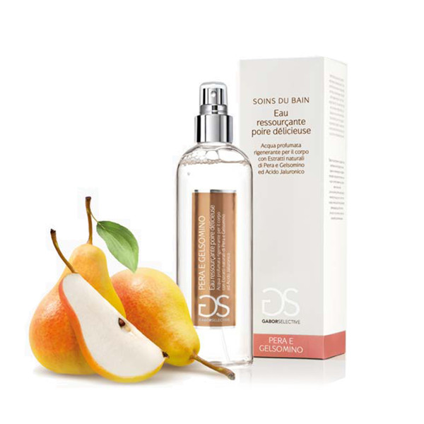 GABOR SELECTIVE Pera e Gelsomino kvapusis vanduo kūnui Eau Ressourçante Poire Délicieuse, 150 ml