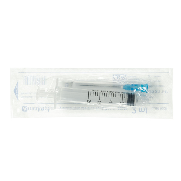 AMEDIPLUS, Švirkštas, 2 ml, guminiu stūmokliu, Luer lock, 0,6 x 32 mm paveikslėlis