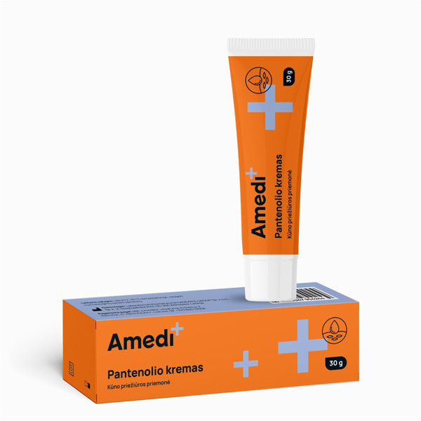 AMEDIPLUS, pantenolio kremas, 30 g paveikslėlis
