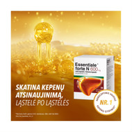 ESSENTIALE FORTE N, 600 mg, kietosios kapsulės, N30 paveikslėlis