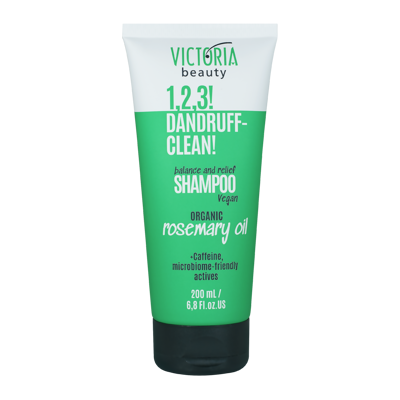 Victoria Beauty 1,2,3! DANDRUFF-CLEAN! šampūnas pleiskanotiems plaukams, 200ml