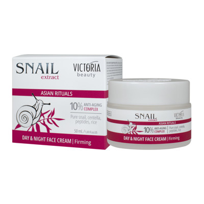 Victoria Beauty  veido kremas su sraigių sekretu "Anti-Aging", 50ml