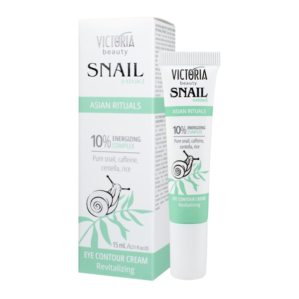 Victoria Beauty paakių kremas su sraigių sekretu, 15ml