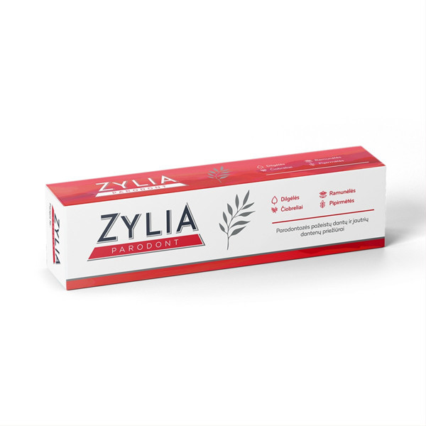 ZYLIA PARADONT, dantų pasta, 75ml paveikslėlis
