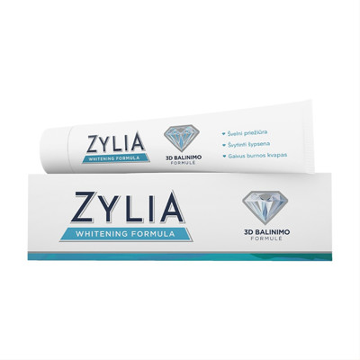 ZYLIA 3D WHITE, dantų pasta, 75ml paveikslėlis