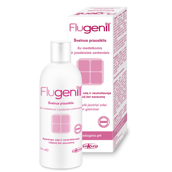 FLUGENIL, švelnus prausiklis, 150 ml paveikslėlis