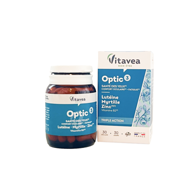 VITAVEA OPTIC 3 Regėjimo komfortui, 30 vnt