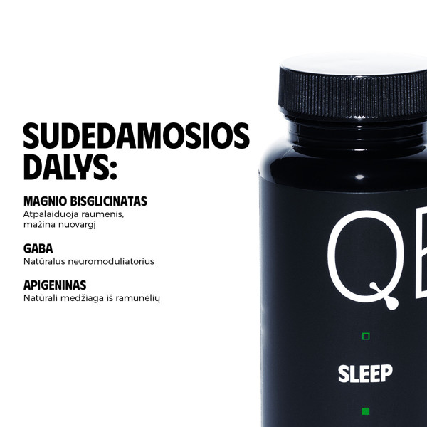 QED Sleep, 60 kapsulių
