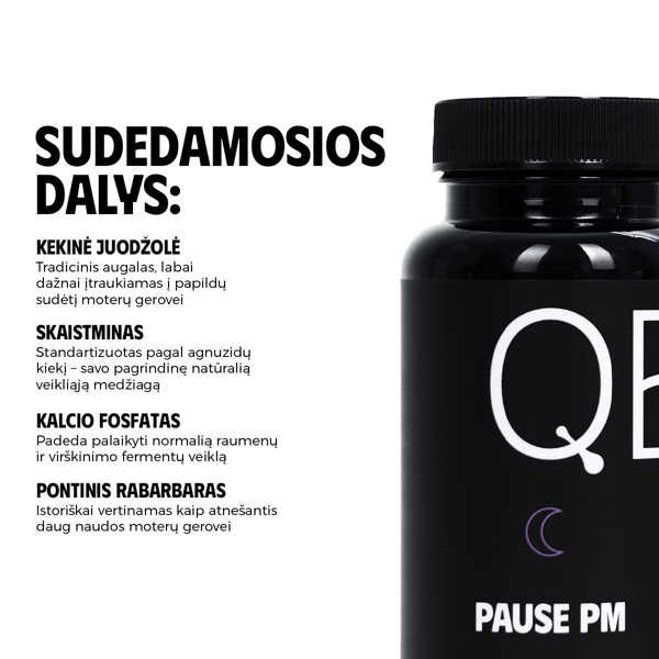 QED Pause, 60 kapsulių
