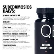 QED Brain Booster, 60 kapsulių
