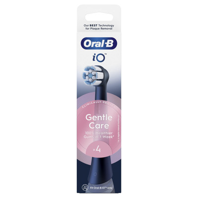 Oral-B iO Gentle Care Black elekt.dantų šep. galvutės N4 (Procter & Gamble) paveikslėlis