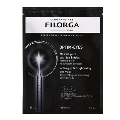 FILORGA OPTIM EYES MASK, akių kontūro kaukė nuovargio požymių korekcijai, 1vnt. paveikslėlis