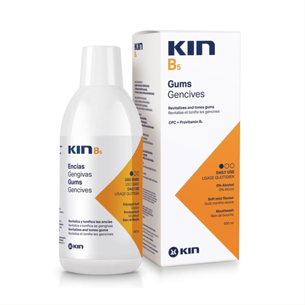 KIN B5, burnos skalavimo skystis, 500 ml paveikslėlis