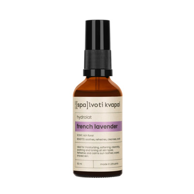 Spalvoti Kvapai Hidrolatas French Lavender, 50 ml