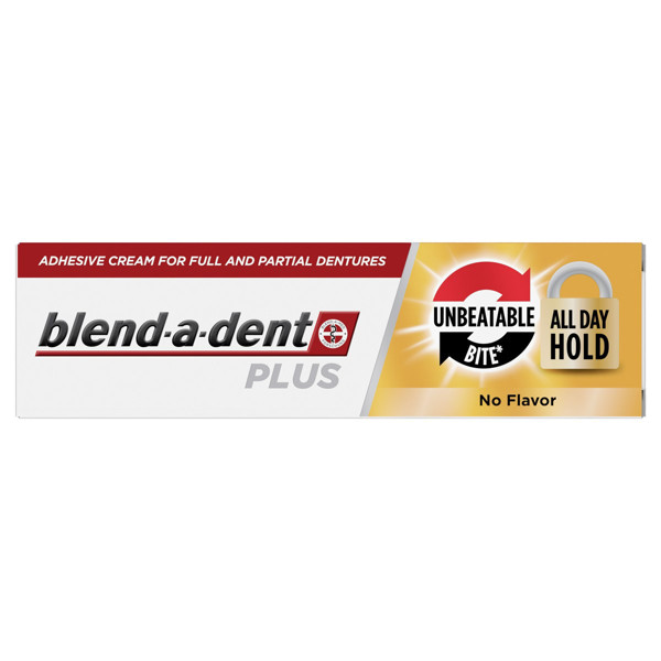 Blend a Dent Plus Unteatable Bite fiksuoj. dantų protez. kremas 40g (Procter & Gamble) paveikslėlis