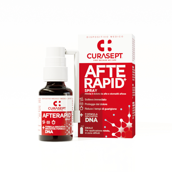 CURASEPT AFTERAPID DNA, skalavimo skystis, 125ml paveikslėlis