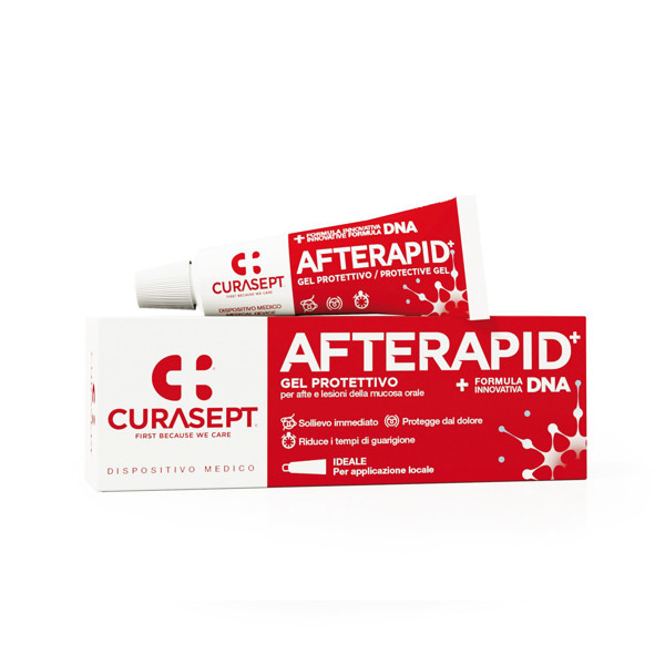CURASEPT AFTERAPID DNA, opų ir dantenų gelis, 10ml paveikslėlis
