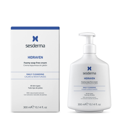 SESDERMA, HIDRAVEN, bemuilis putojantis prausiklis, 300ml paveikslėlis