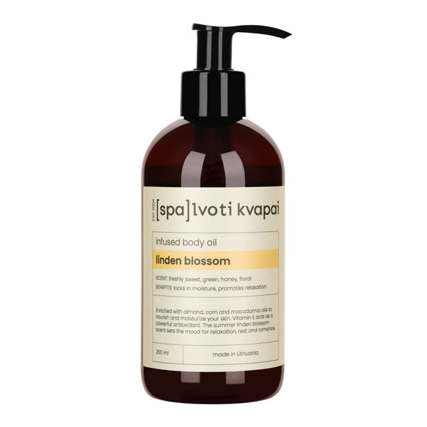 Spalvoti Kvapai Kūno aliejus Linden Blossom, 250 ml