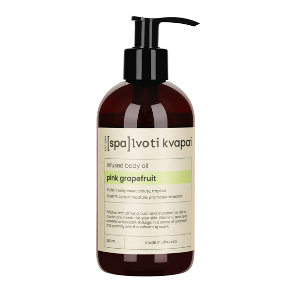 Spalvoti Kvapai Kūno aliejus Pink Grapefruit, 250 ml