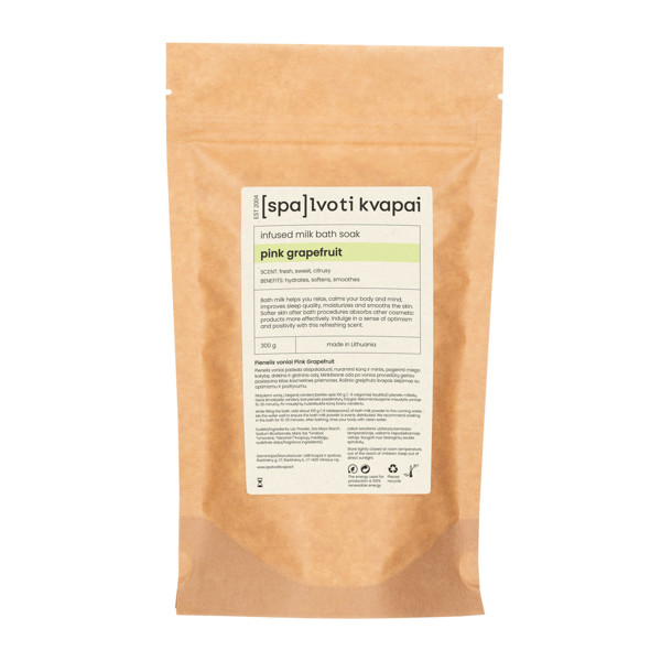 Spalvoti Kvapai Pienelis voniai Pink Grapefruit, 300 g