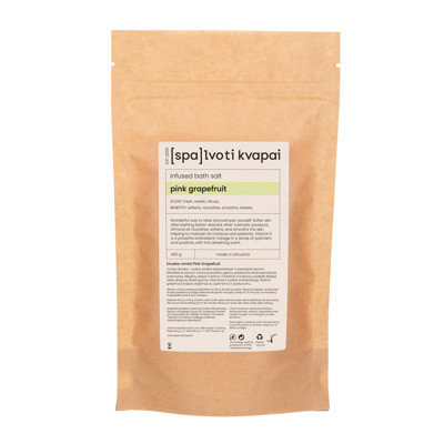 Spalvoti Kvapai Druska voniai Pink Grapefruit, 400 g