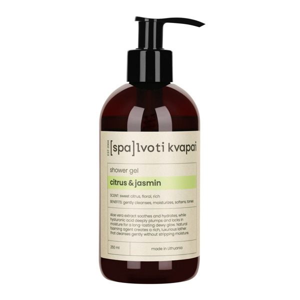 Spalvoti Kvapai Dušo gelis Citrus & Jasmin 250 ml