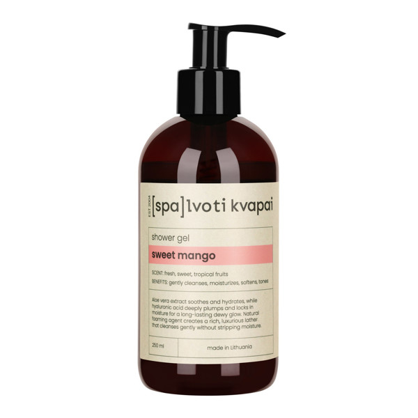 Spalvoti Kvapai Dušo gelis Sweet Mango, 250 ml