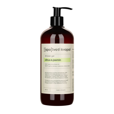 Spalvoti Kvapai Dušo gelis Citrus & Jasmin 500 ml