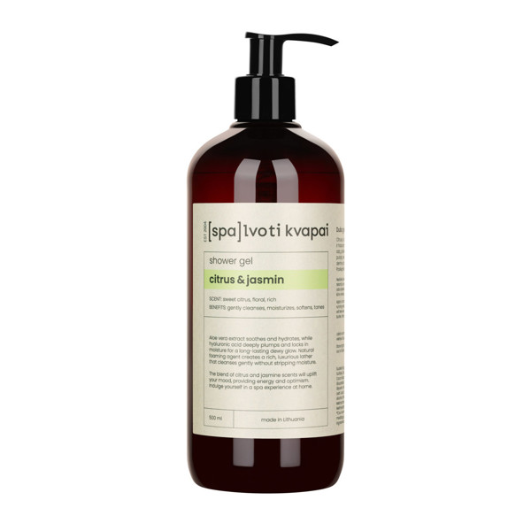 Spalvoti Kvapai Dušo gelis Citrus & Jasmin 500 ml