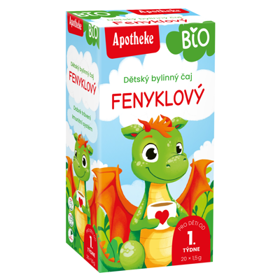APOTHEKE BIO Pankolių arbata vaikams nuo 1 savaitės, 1,5g N20