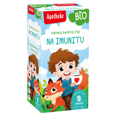 APOTHEKE BIO „Stipruolio“ žolelių arbata vaikams nuo 9 mėnesių, 1,5g N20