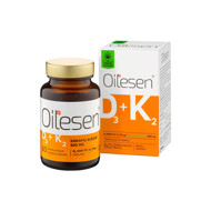 Oilesen D3+K2, su kanapių aliejumi, 60 minkštųjų kapsulių paveikslėlis Oilesen D3+K2, su kanapių aliejumi, 60 minkštųjų kapsulių paveikslėlis