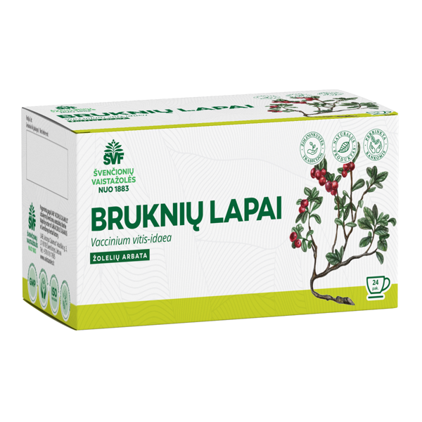 ACORUS, BRUKNIŲ LAPAI,1,5 g, žolelių arbata, 24 vnt. paveikslėlis