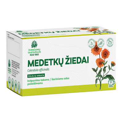 ACORUS MEDETKŲ ŽIEDAI,1,2 g , žolelių arbata, 24 vnt. paveikslėlis