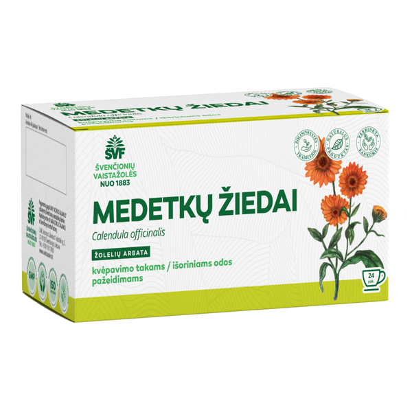 ACORUS MEDETKŲ ŽIEDAI,1,2 g , žolelių arbata, 24 vnt. paveikslėlis