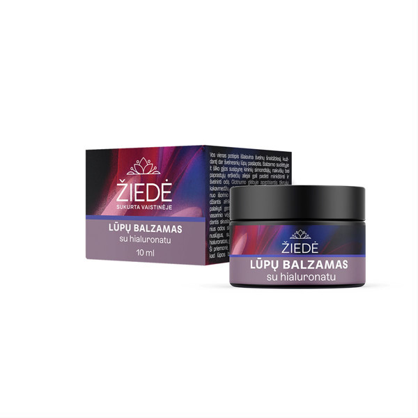 ŽIEDĖ lūpų balzamas su hialuronatu 10ml paveikslėlis