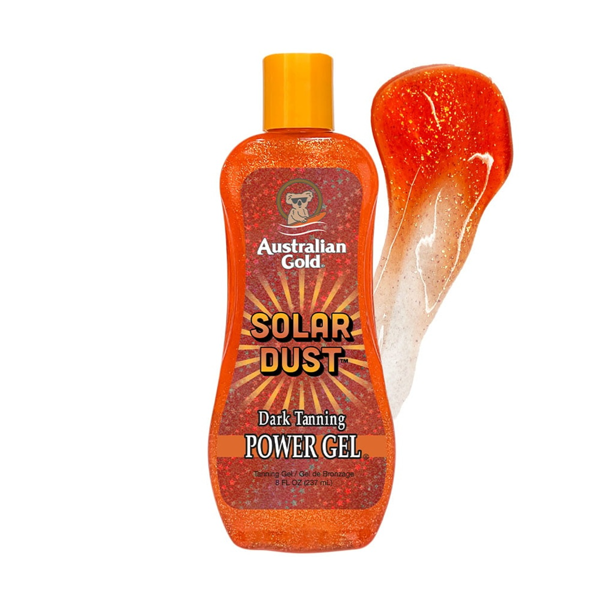 AUSTRALIAN GOLD, deginimosi gelis su blizgesiu, SOLAR DUST, 237ml paveikslėlis