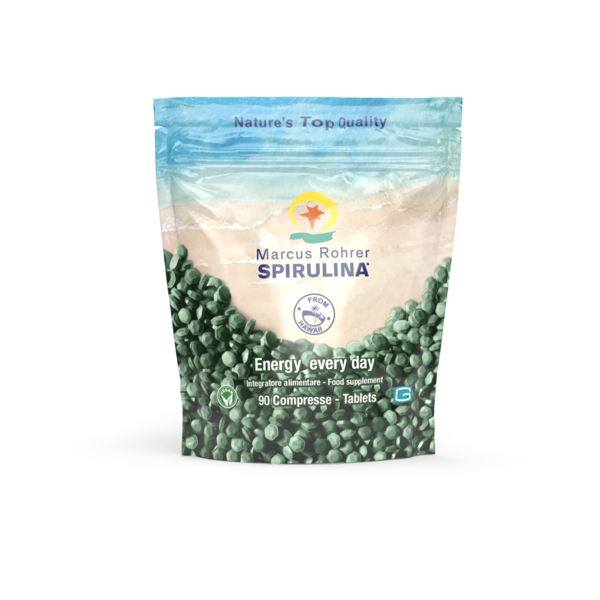 Marcus Rohrer Spirulina, 300 mg, 90 tablečių