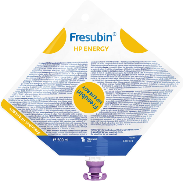 Fresubin HP Energy 500 ml N1 paveikslėlis
