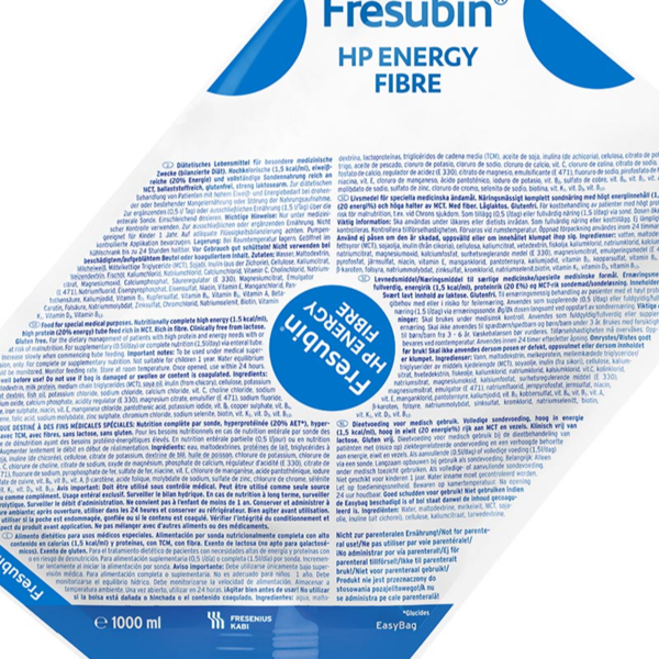 Fresubin HP Energy Fibre 1000 ml N1 paveikslėlis