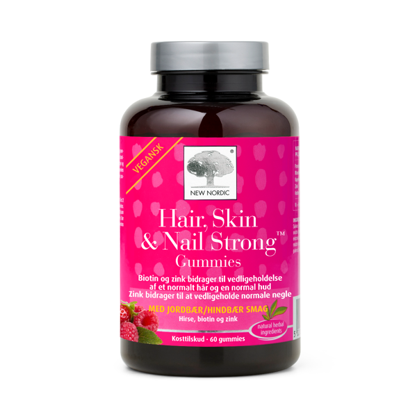 HAIR,SKIN&NAIL STRONG GUMMIES, 60 guminukų paveikslėlis