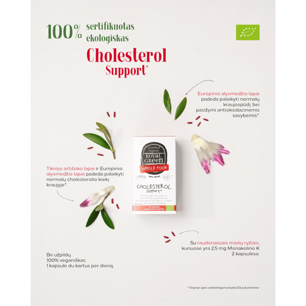 ROYAL GREEN BIO Cholesterol support* Cholesteroliui