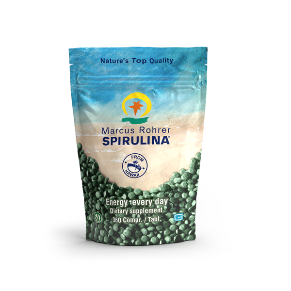 Marcus Rohrer Spirulina, 300 mg, 360 tablečių