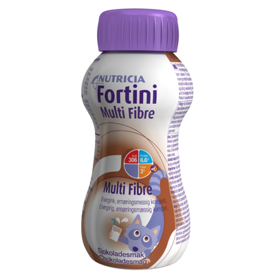 Fortini Multi Fibre šokolado skonio 200ml N1 (Nutricia) paveikslėlis